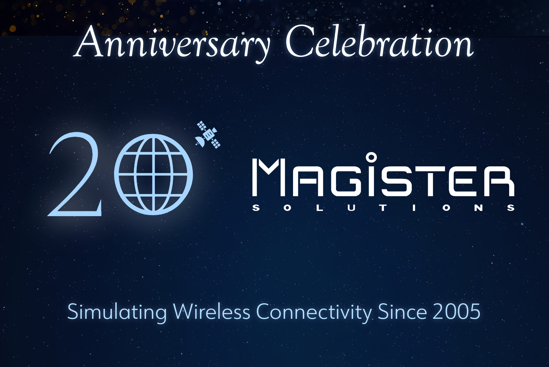 Digital twin of a satellite constellation