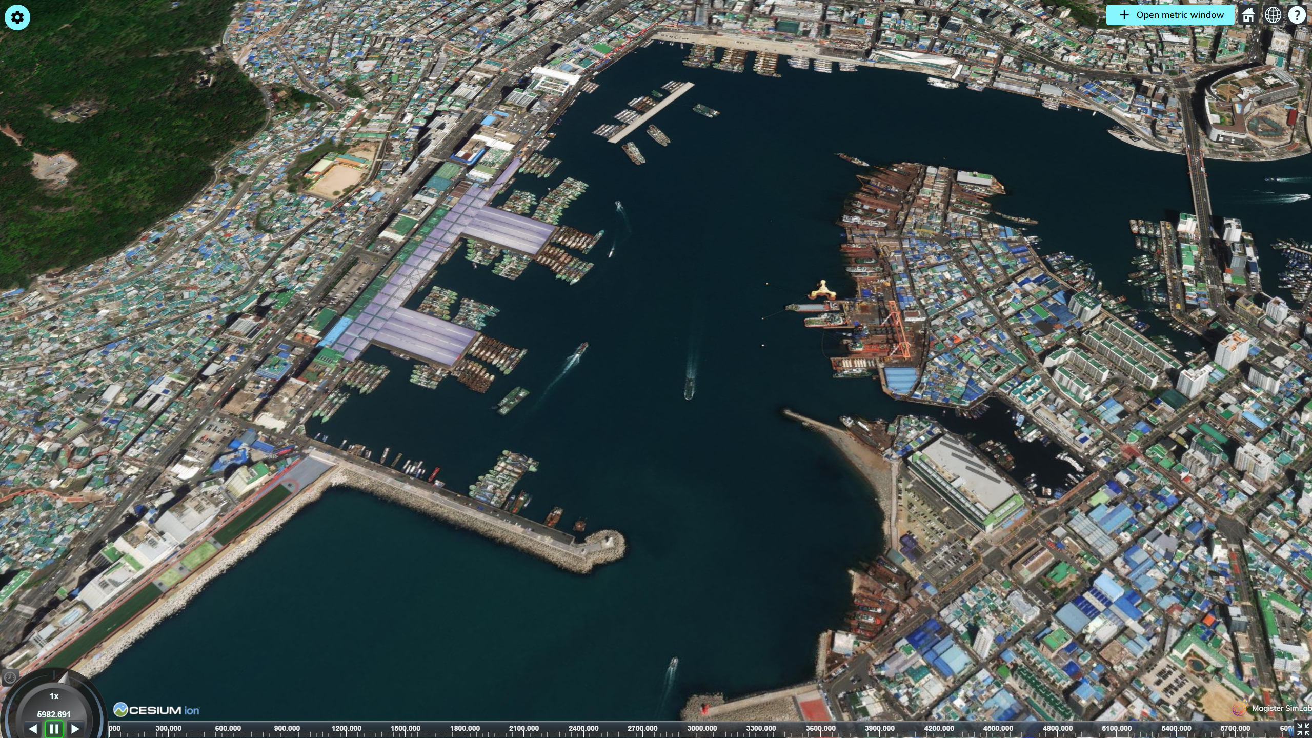 System-Level Digital Twins for Efficient Maritime Communications and Logistics