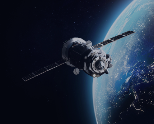 Satellite constellation Satellite orbiting the Earth
